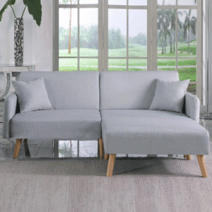 Eve Fabric 3 Seater Corner Sofa – Modern L-Shaped Sofa | BEDK UK
