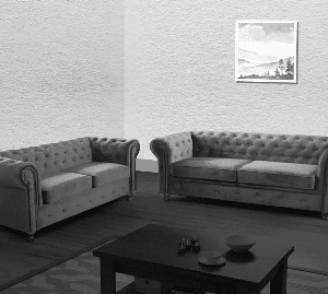 Modern Grey Infinity 3+2 Chesterfield Sofa Set | BEDK UK