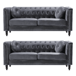 Florence Plush Velvet Sofa – Luxurious Style | BEDK UK