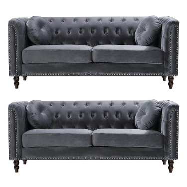 Florence Plush Velvet Sofa