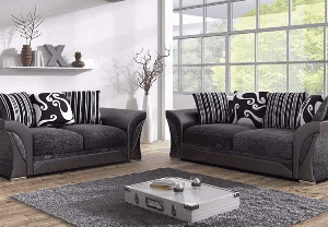 Farrow Fabric Sofa Set – 3 and 2 Seater Sofas | BEDK UK