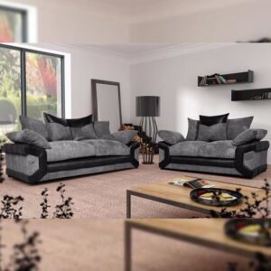 Dino 3 and 2 Seater Sofa Set – Jumbo Cord Fabric Sofas | BEDK UK
