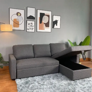 3 Seater Regal Ottoman Corner Sofa Bed