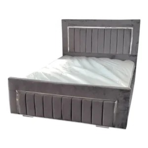 Victoria Double Velvet Bed Frame – Upholstered Bed UK | BEDK