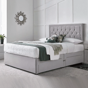 Super King Divan Bed with Mattress – Storage Options | BEDK UK