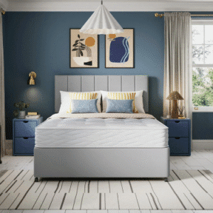 Divan Bed with Memory Orthopaedic Mattress & Headboard | BEDK UK